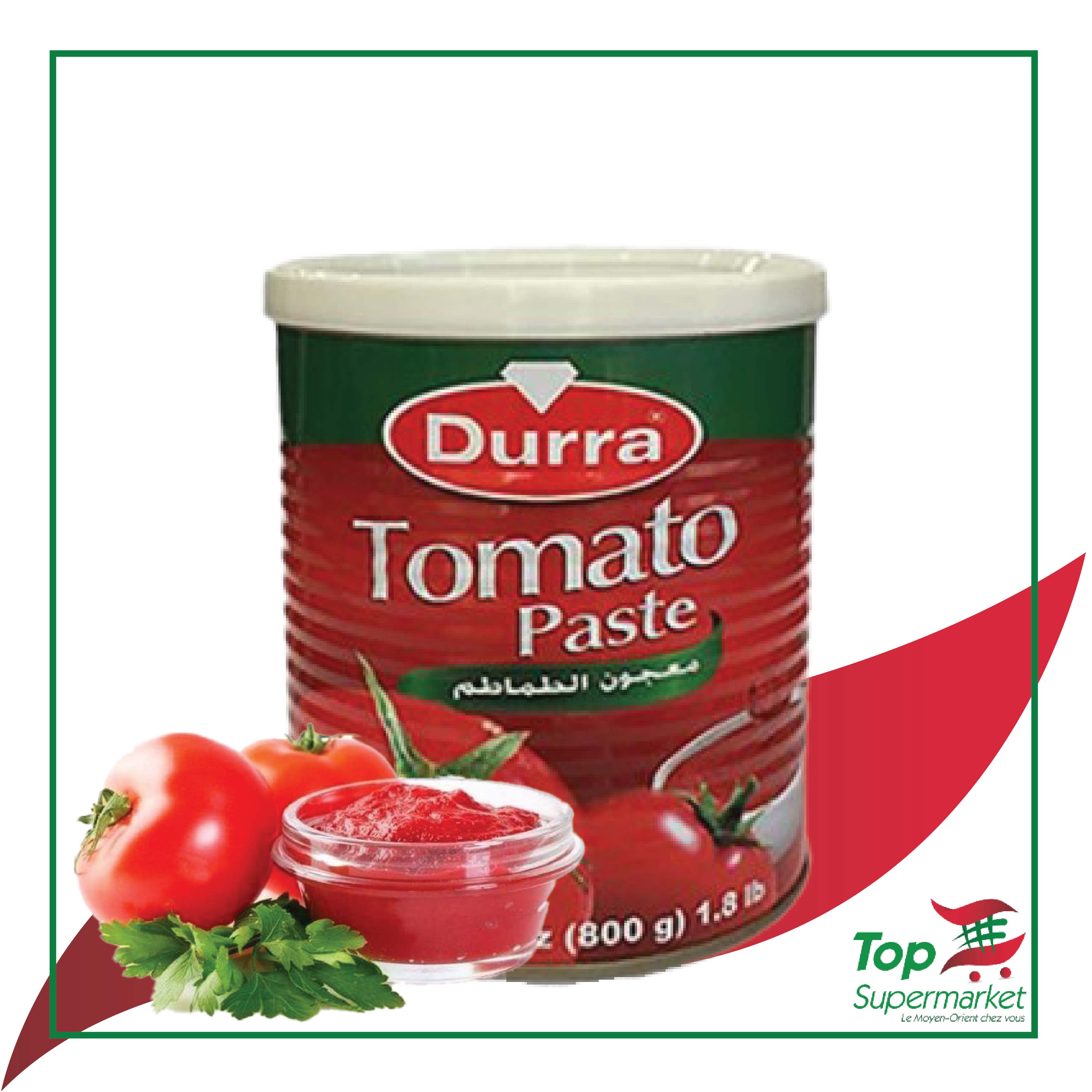 Durra concentré de tomate 800gr